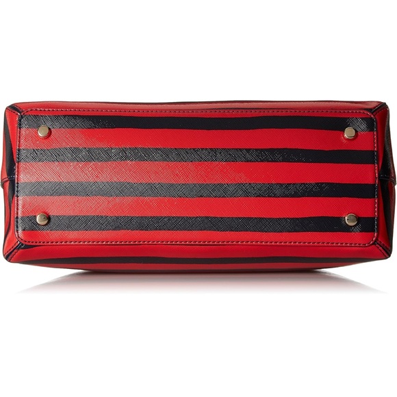 kate spade new york Julia Street Stripe Maise Satchel Bag - Picture 16 of 16